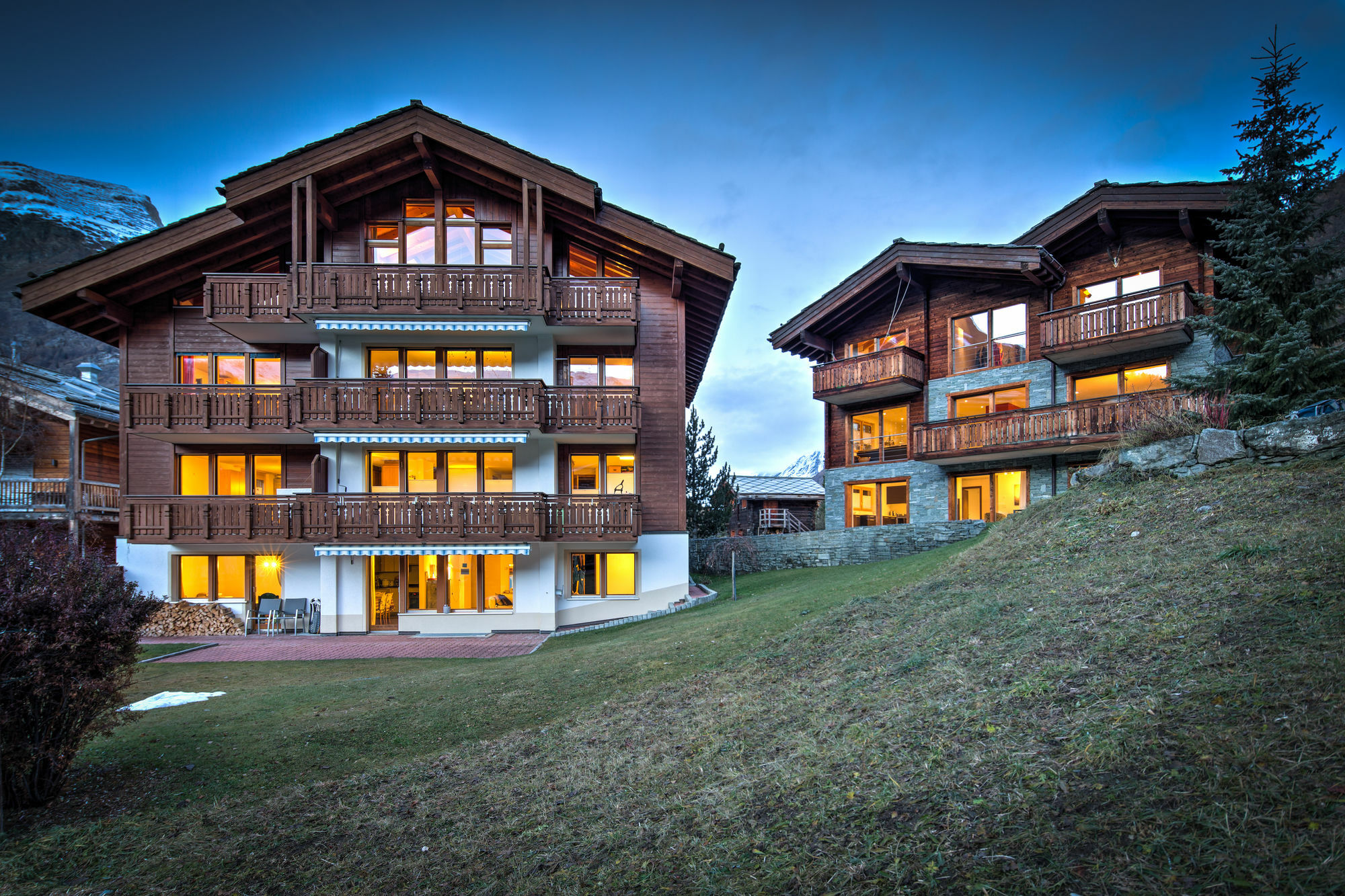 Ferienhaus Casa Luna Zermatt Esterno foto